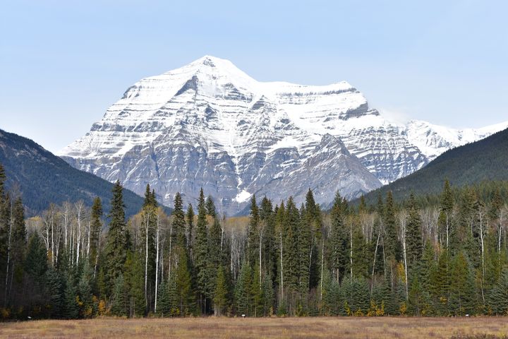 mount robson provincial park british columbia canada